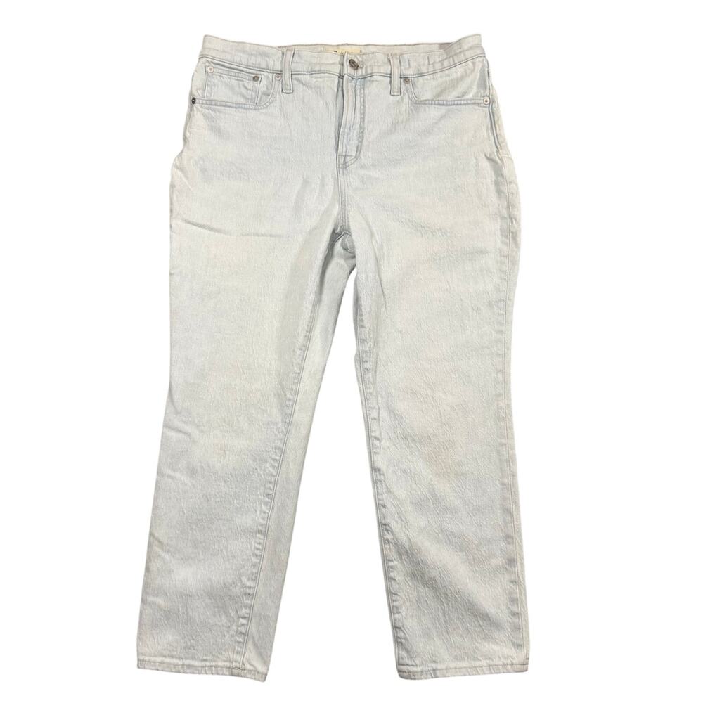 Madewell The Perfect Vintage Jeans Women’s Light Wash High Rise Straight Leg-31P